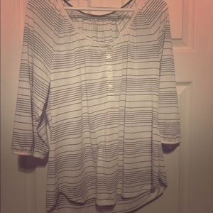 GAP. 3/4 sleeve. XXL Women’s Plus Shirt